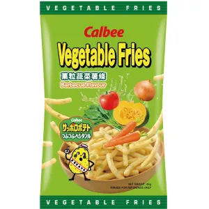 Calbee Vegetable Fries, Barbecue, 45g [Japanese]