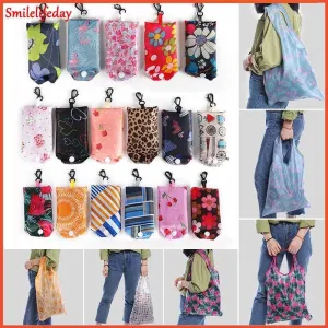 Foldable Shopping Storage Bags for Groceries Recyclable Grocery Tote Pouch Eco-Friendly Heavy Duty Washable Shopping Bag luggage